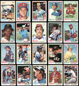 218 Count Lot of Autographed 1978 Topps Baseball Cards (All Different) SKU #266565