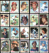 218 Count Lot of Autographed 1978 Topps Baseball Cards (All Different) SKU #266565