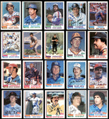 195 Count Lot of Autographed 1982 Topps Baseball Cards (All Different) SKU #266568