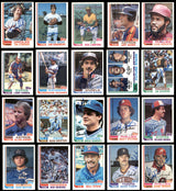 195 Count Lot of Autographed 1982 Topps Baseball Cards (All Different) SKU #266568