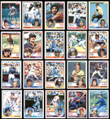 231 Count Lot of Autographed 1983 Topps Baseball Cards (All Different) SKU #266570