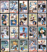 231 Count Lot of Autographed 1983 Topps Baseball Cards (All Different) SKU #266570
