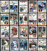 231 Count Lot of Autographed 1983 Topps Baseball Cards (All Different) SKU #266570