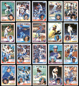 231 Count Lot of Autographed 1983 Topps Baseball Cards (All Different) SKU #266570