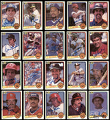248 Count Lot of Autographed 1983 Donruss Baseball Cards (All Different) SKU #266571