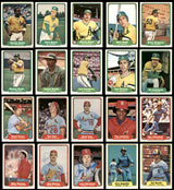 228 Count Lot of Autographed 1982 Fleer Baseball Cards (All Different) SKU #266574