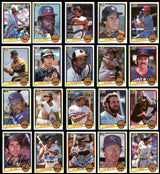 237 Count Lot of Autographed 1983 Donruss Baseball Cards (All Different) SKU #266575