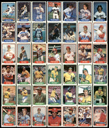 295 Count Lot of Autographed 1982 Fleer Baseball Cards (All Different) SKU #266576