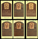 132 Count Lot of Autographed Hall of Fame HOF Plaque Postcards SKU #266582