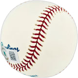 Randy Johnson Autographed Official MLB Baseball New York Yankees "#41" Beckett BAS QR #BK64336
