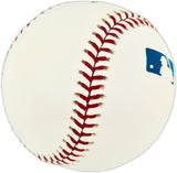 Randy Johnson Autographed Official MLB Baseball New York Yankees "#41" Beckett BAS QR #BK64336
