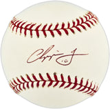 Chipper Jones Autographed Official MLB Baseball Atlanta Braves Beckett BAS QR #BK64340