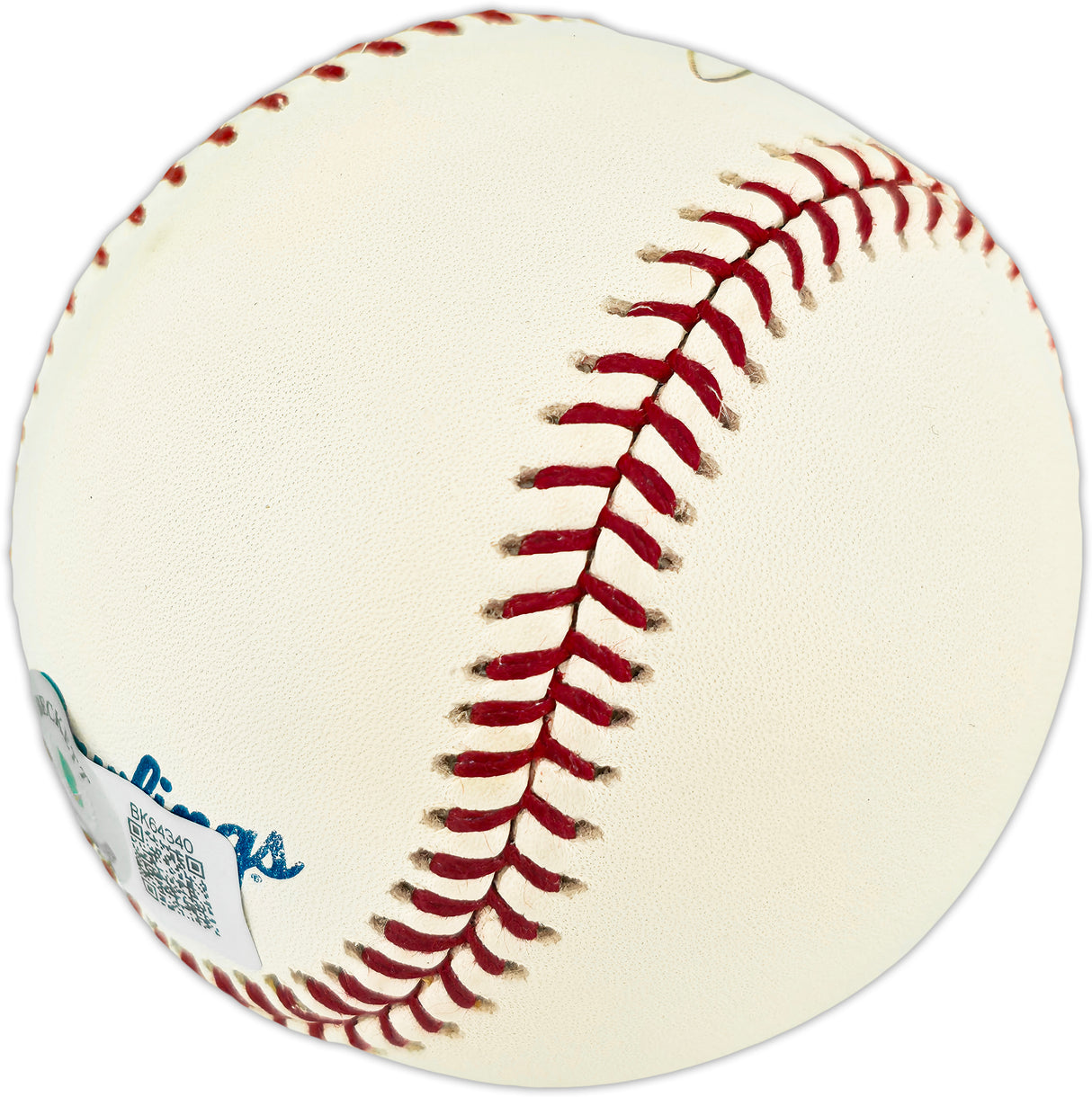 Chipper Jones Autographed Official MLB Baseball Atlanta Braves Beckett BAS QR #BK64340