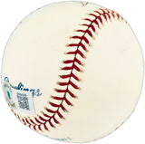 Greg Maddux Autographed Official MLB Baseball Atlanta Braves Beckett BAS QR #BK64339