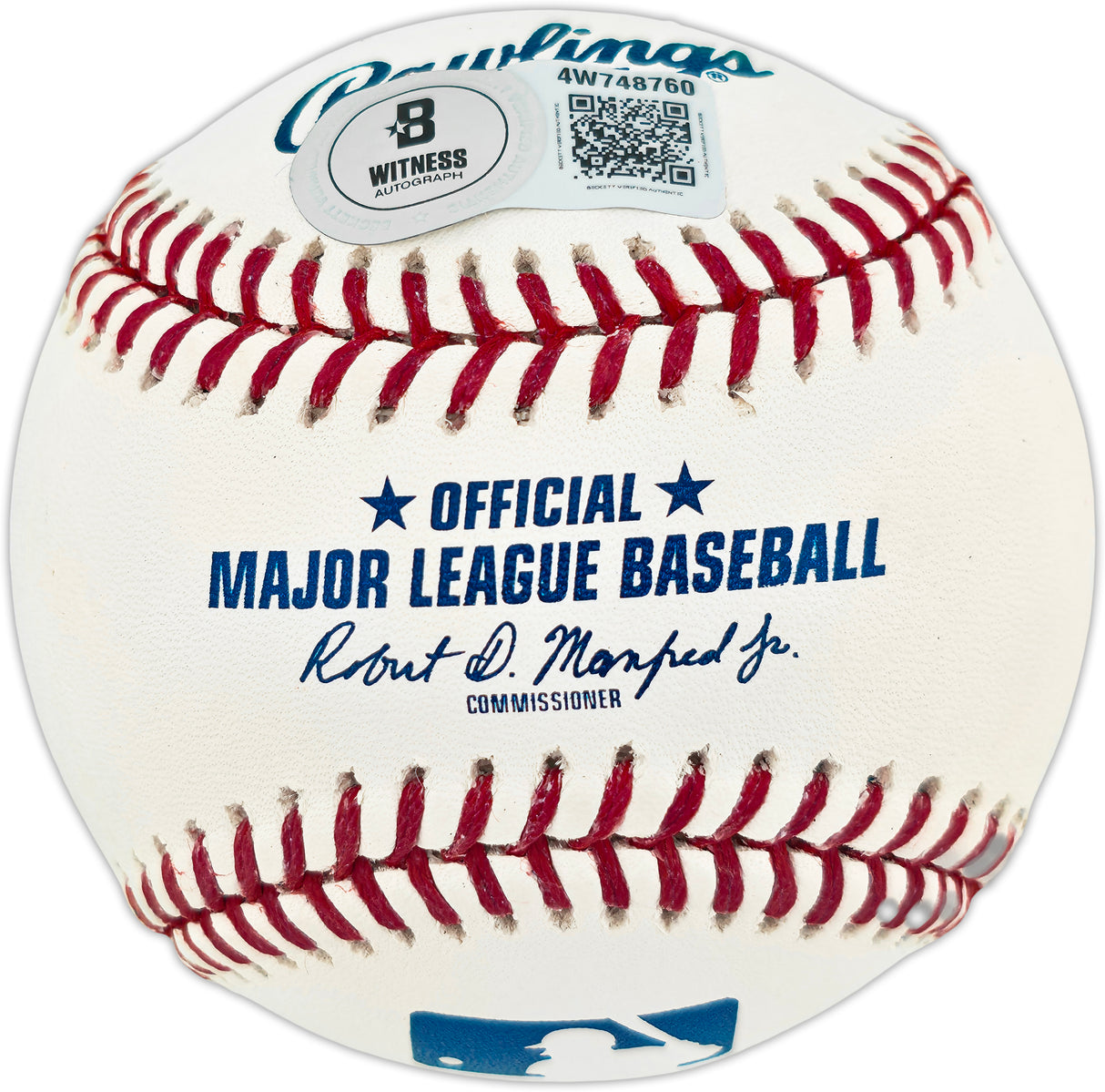 Ken Griffey Jr. Autographed Official MLB Baseball Seattle Mariners "87 #1 Pick" Beckett BAS Witness #4W748760