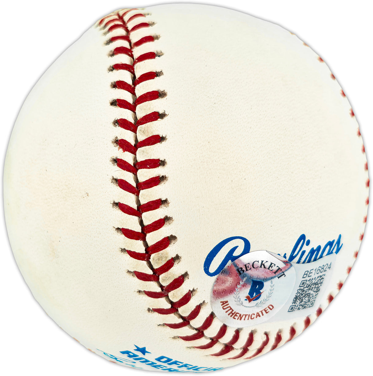 Ken Griffey Jr. & Sr. Autographed Official AL Baseball Seattle Mariners Beckett BAS #BE16824