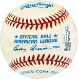 Carl Yastrzemski Autographed Official AL Baseball Boston Red Sox JSA #CM60061