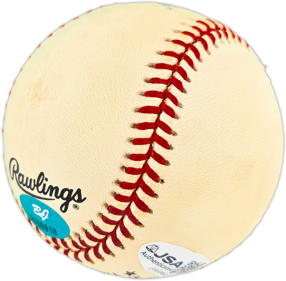 Willie Stargell Autographed Official NL Baseball Pittsburgh Pirates "475 HR" JSA #CM60606