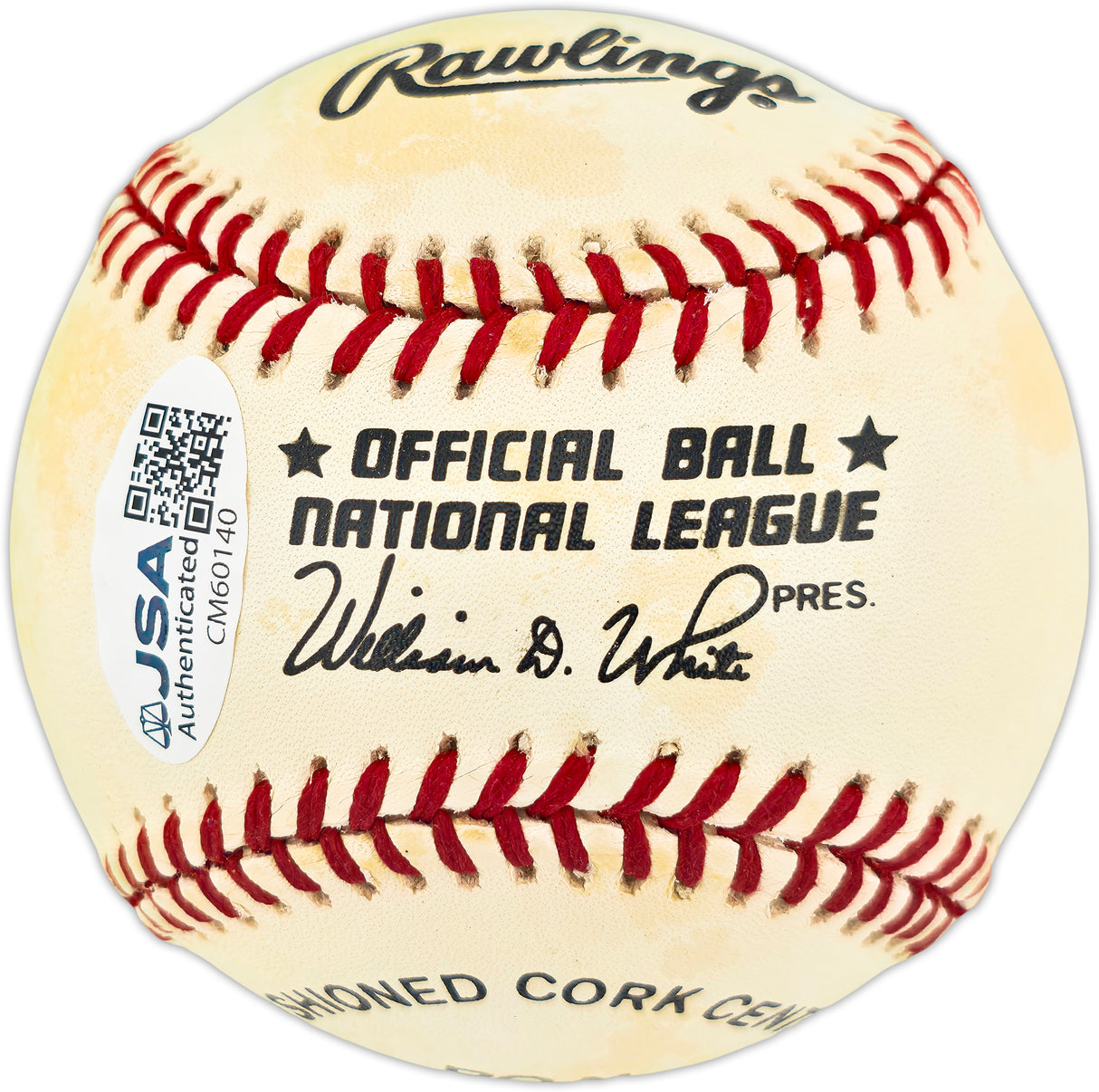 Barry Bonds Autographed Official NL Baseball San Francisco Giants JSA #CM60140