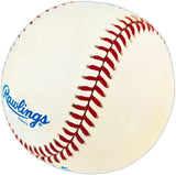 Rickey Henderson Autographed Official AL Baseball Oakland A's & New York Yankees JSA #CM60222