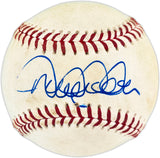 Derek Jeter Autographed Official Game Used Jeter Retirement Logo Baseball New York Yankees Beckett BAS #AC94075