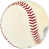 Derek Jeter Autographed Official Game Used Jeter Retirement Logo Baseball New York Yankees Beckett BAS #AC94075