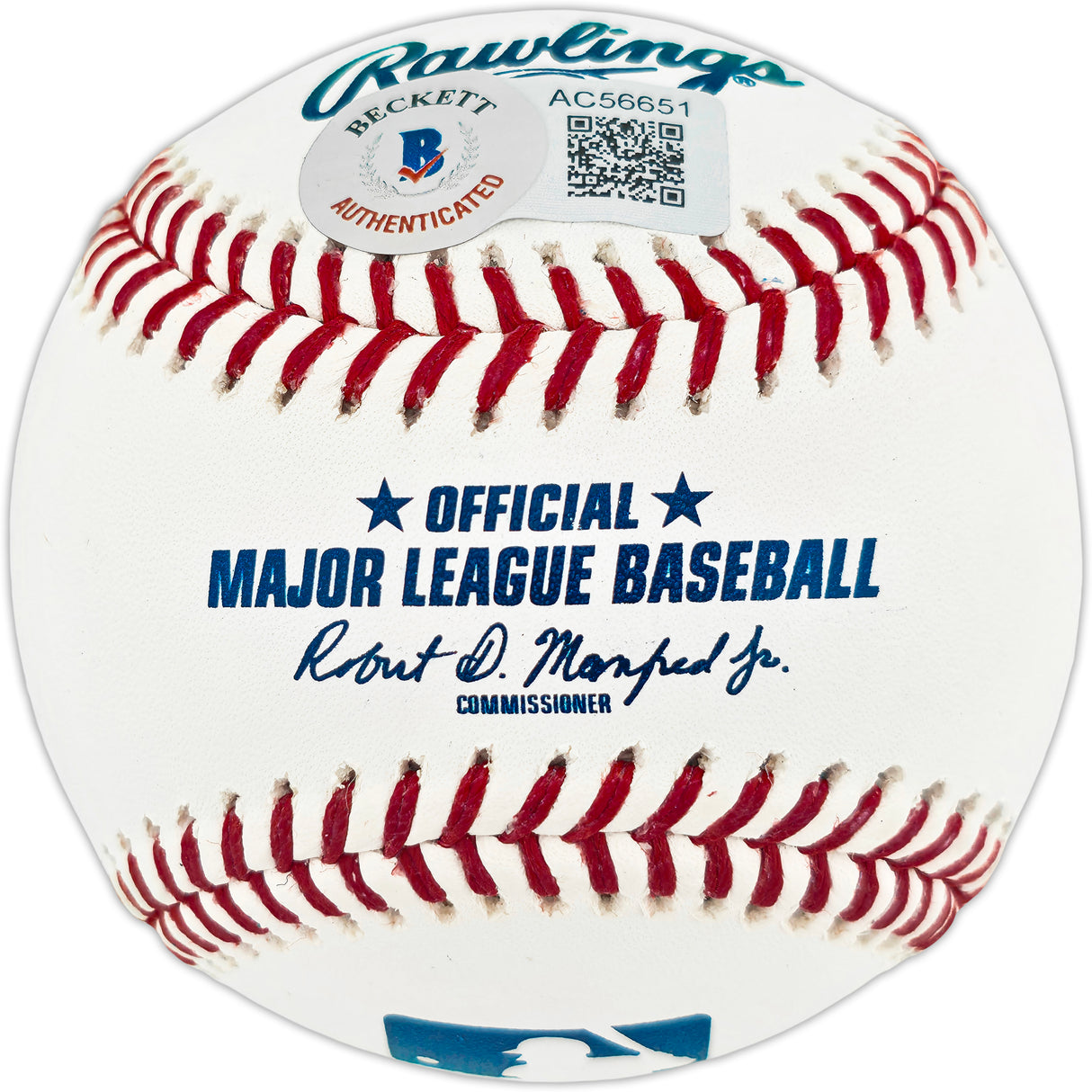 Aaron Judge Autographed Official MLB Baseball New York Yankees "22 AL MVP" Beckett BAS #AC56651