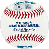 Aaron Judge Autographed Official MLB Baseball New York Yankees "22 AL MVP" Beckett BAS #AC56651
