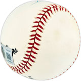 Willie Mays Autographed Official NL Baseball San Francisco Giants Beckett BAS #AG020293