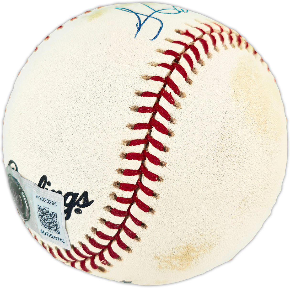 Hank Aaron Autographed Official NL Baseball Atlanta Braves Beckett BAS #AG020295