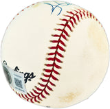 Hank Aaron Autographed Official NL Baseball Atlanta Braves Beckett BAS #AG020295