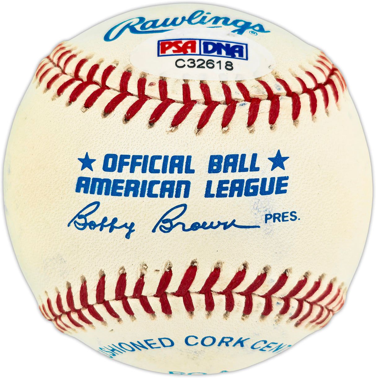 Charlie Gehringer Autographed Official AL Baseball Detroit Tigers PSA/DNA #C32618