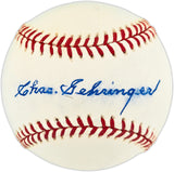 Charlie Gehringer Autographed Official AL Baseball Detroit Tigers PSA/DNA #C32629