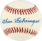 Charlie Gehringer Autographed Official AL Baseball Detroit Tigers PSA/DNA #C32639