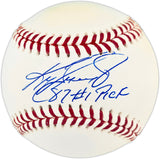 Ken Griffey Jr. Autographed Official MLB Baseball Seattle Mariners "87 #1 Pick" Beckett BAS Witness #4W748762