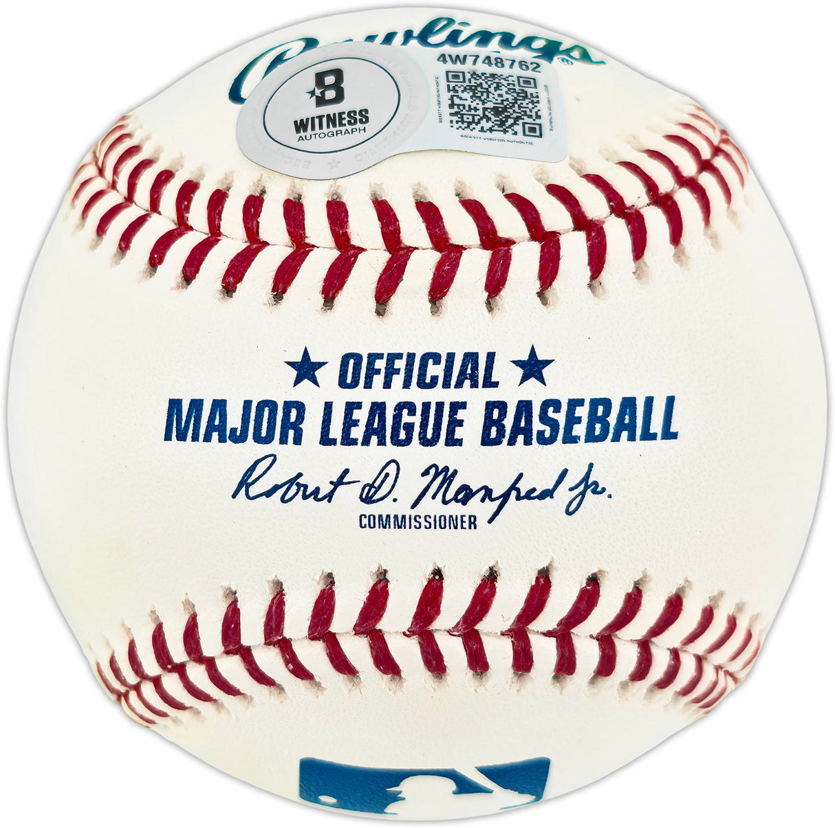Ken Griffey Jr. Autographed Official MLB Baseball Seattle Mariners "87 #1 Pick" Beckett BAS Witness #4W748762