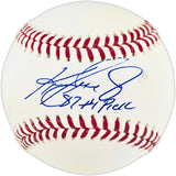 Ken Griffey Jr. Autographed Official MLB Baseball Seattle Mariners "87 #1 Pick" Beckett BAS Witness #4W748759