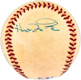 Kansas City Royals Team Autographed Official AL Baseball With 6 Signatures Including George Brett SKU #266834