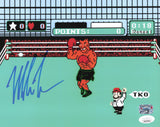 Mike Tyson Autographed 8x10 Photo Nintendo Punch-Out!! JSA #WA639645
