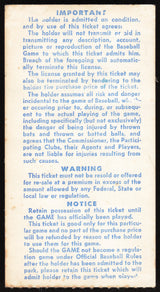 Unsigned 1979 MLB All-Star Game Ticket Stub Seattle SKU #267028
