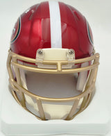Nick Bosa Autographed San Francisco 49ers Flash Red Speed Mini Helmet Beckett BAS Witness #1W811835