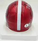 Nick Bosa Autographed San Francisco 49ers Flash Red Speed Mini Helmet Beckett BAS Witness #1W811835