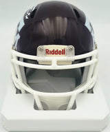 Johnny Manziel Autographed Texas A&M Aggies Maroon Speed Mini Helmet "12 HT" Beckett BAS Witness #3W319924
