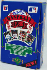 Ken Griffey Jr. Autographed 1989 Upper Deck Baseball Empty Box Seattle Mariners Beckett BAS Witness #4W749333