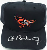 Cal Ripken Jr. Autographed Baseball Hat Baltimore Orioles Beckett BAS QR #BV12121
