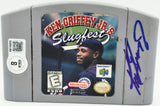 Ken Griffey Jr. Autographed Slugfest Video Game Cartridge Seattle Mariners (Damaged) Beckett BAS Witness #4W749355