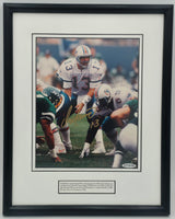 Dan Marino Autographed Framed 8x10 Photo Miami Dolphins UDA Holo #AUF38495