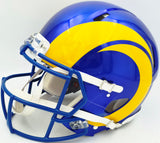 Eric Dickerson Autographed St. Louis Rams Blue Full Size Speed Authentic Helmet "HOF 99" Fanatics Holo #JW59210036
