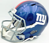 Lawrence Taylor Autographed New York Giants Blue Full Size Speed Replica Helmet "86 NFL MVP & Top 100" JSA Witness #WC177013
