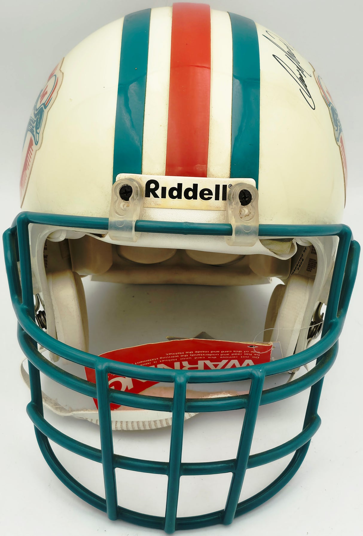 Dan Marino Autographed Miami Dolphins White Full Size Authentic Helmet UDA Holo #UDT23298